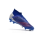 Adidas Predator 19.1 Firm Ground Blue Silver Football Boots