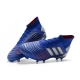 Adidas Predator 19.1 Firm Ground Blue Silver Football Boots