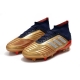 Adidas Predator 19.1 Firm Ground Gold Red Silver Football Boots