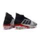 Adidas Predator 19.1 Firm Ground Silver Black Red Football Boots