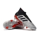 Adidas Predator 19.1 Firm Ground Silver Black Red Football Boots