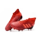 Adidas Predator 19.1 Firm Ground in Red Football Boots