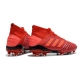 Adidas Predator 19.1 Firm Ground in Red Football Boots