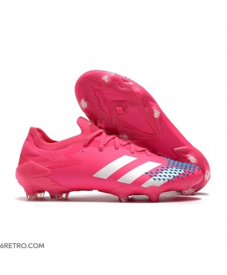 Adidas Predator 20.1 Mutator Low Cut Firm Ground Pink White Football Boots