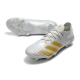 Adidas Predator 20.1 Mutator Low Cut Firm Ground White Gold Football Boots