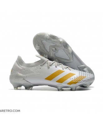 Adidas Predator 20.1 Mutator Low Cut Firm Ground White Gold Football Boots