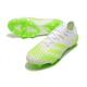Adidas Predator 20.1 Mutator Low Cut Firm Ground White Signal Green Football Boots