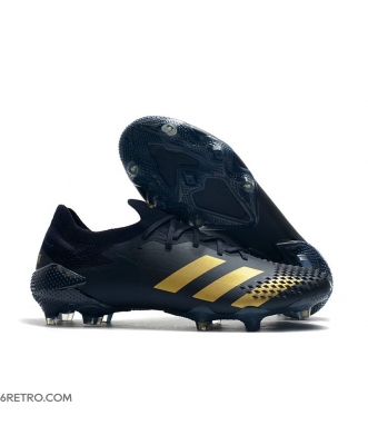 Adidas Predator 20.1 Mutator Low Firm Ground Black Gold Football Boots