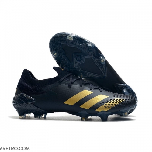 Adidas Predator 20.1 Mutator Low Firm Ground Black Gold Football Boots Adidas Predator 20.1 Mutator Low Firm Ground Black Gold Football Boots