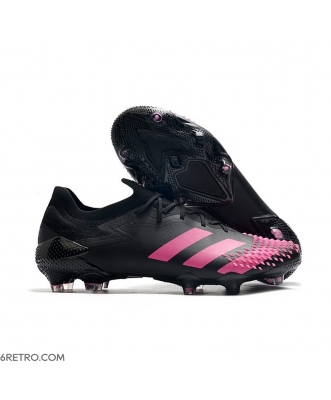 Adidas Predator 20.1 Mutator Low Firm Ground Black Pink Football Boots