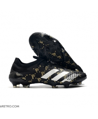 Adidas Predator 20.1 Mutator Low Firm Ground Paul Pogba - Core Black Solid Grey Football Boots