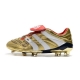 Adidas Predator Accelerator Electricity Firm Ground - Golden White Red Football Boots