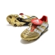Adidas Predator Accelerator Electricity Firm Ground - Golden White Red Football Boots
