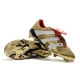 Adidas Predator Accelerator Electricity Firm Ground - Golden White Red Football Boots