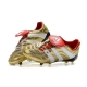 Adidas Predator Accelerator Electricity Firm Ground - Golden White Red Football Boots