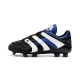 Adidas Predator Accelerator Firm Ground - Black White Blue Football Boots