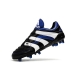 Adidas Predator Accelerator Firm Ground - Black White Blue Football Boots