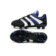 Adidas Predator Accelerator Firm Ground - Black White Blue Football Boots