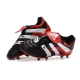 Adidas Predator Accelerator Firm Ground - Black White Red Football Boots