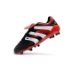 Adidas Predator Accelerator Firm Ground - Black White Red Football Boots