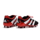Adidas Predator Accelerator Firm Ground - Black White Red Football Boots