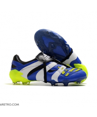 Adidas Predator Accelerator Firm Ground - Blue White Volt Football Boots