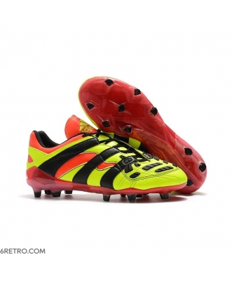 Adidas Predator Accelerator Firm Ground - Electricity Black Red Football Boots