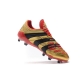 Adidas Predator Accelerator Firm Ground - Gold Red Black Football Boots