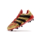 Adidas Predator Accelerator Firm Ground - Gold Red Black Football Boots