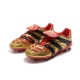 Adidas Predator Accelerator Firm Ground - Gold Red Black Football Boots