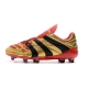 Adidas Predator Accelerator Firm Ground - Gold Red Black Football Boots