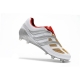 Adidas Predator Accelerator Firm Ground - Silver Red Black Football Boots