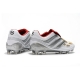 Adidas Predator Accelerator Firm Ground - Silver Red Black Football Boots