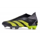 Adidas Predator Accuracy+ Firm Ground Core Black Team Solar Yellow 2 Grey Five Football Boots
