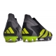 Adidas Predator Accuracy+ Firm Ground Core Black Team Solar Yellow 2 Grey Five Football Boots