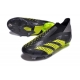 Adidas Predator Accuracy+ Firm Ground Core Black Team Solar Yellow 2 Grey Five Football Boots