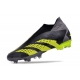 Adidas Predator Accuracy+ Firm Ground Core Black Team Solar Yellow 2 Grey Five Football Boots