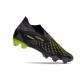 Adidas Predator Accuracy+ Firm Ground Core Black Team Solar Yellow 2 Grey Five Football Boots