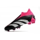 Adidas Predator Accuracy+ Firm Ground Core Black White Team Shock Pink Football Boots