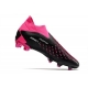 Adidas Predator Accuracy+ Firm Ground Core Black White Team Shock Pink Football Boots