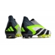 Adidas Predator Accuracy+ Firm Ground White Black Yellow Football Boots
