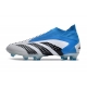 Adidas Predator Accuracy+ Firm Ground White Blue Black Football Boots