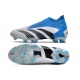 Adidas Predator Accuracy+ Firm Ground White Blue Black Football Boots