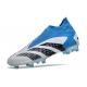 Adidas Predator Accuracy+ Firm Ground White Blue Black Football Boots