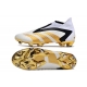 Adidas Predator Accuracy+ Firm Ground White Gold Black Football Boots