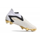 Adidas Predator Accuracy+ Firm Ground White Gold Black Football Boots