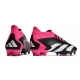 Adidas Predator Accuracy.1 Firm Ground Black Pink White Football Boots
