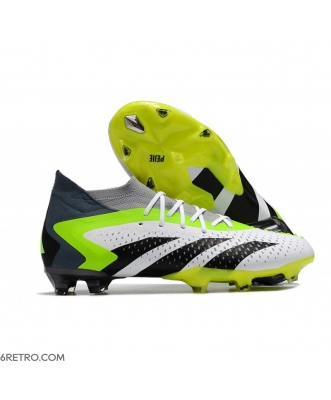 Adidas Predator Accuracy.1 Firm Ground White Core Black Lucid Lemon Football Boots