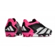 Adidas Predator Accuracy.1 Low Firm Ground Core Black White Team Shock Pink Football Boots
