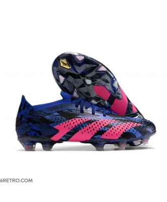Adidas Predator Accuracy.1 Low Firm Ground Paul Pogba PP Lucid Blue Team Real Magenta Core Black Football Boots